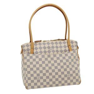 Damier Azur Figheri PM Tote Bag